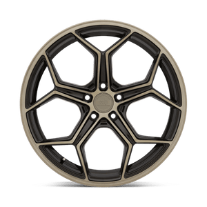 22X10.5 XO HELSINKI DARK BRONZE W BRUSHED BRZ FACE 5X112