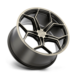 22" XO HELSINKI DARK BRONZE W BRUSHED BRZ FACE 5X114.3