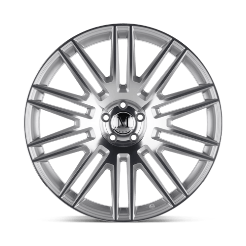 21X10 Mandrus ESTATE GLOSS SILVER W/ MIRROR FACE 5X112