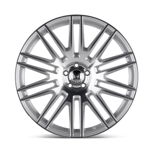 22" Mandrus ESTATE GLOSS SILVER W/ MIRROR FACE RF 5X112