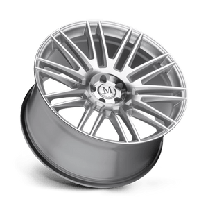 21X10 Mandrus ESTATE GLOSS SILVER W/ MIRROR FACE 5X112