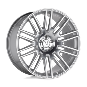 21X10 Mandrus ESTATE GLOSS SILVER W/ MIRROR FACE 5X112