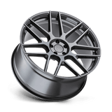22X10 Mandrus MIGLIA GLOSS GUNMETAL RF 5X112