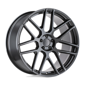 22X10 Mandrus MIGLIA GLOSS GUNMETAL RF 5X112