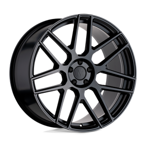 22X10 Mandrus MIGLIA SEMI GLOSS BLACK RF 5X112