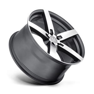 20" Mandrus ARROW GUNMETAL W/ MIRROR CUT FACE 5X112