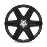 22" Mandrus ATLAS MATTE BLACK 5X112