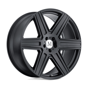 22X10 Mandrus ATLAS MATTE BLACK 5X112