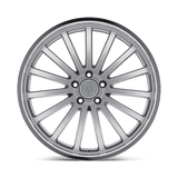 19X9.5 Mandrus MILLENIUM HYPER SILVER W/ MIRROR CUT LIP 5X112