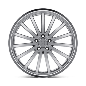19X9.5 Mandrus MILLENIUM HYPER SILVER W/ MIRROR CUT LIP 5X112