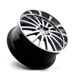 19" Mandrus MILLENIUM HYPER SILVER W/ MIRROR CUT LIP 5X112