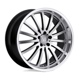 19" Mandrus MILLENIUM HYPER SILVER W/ MIRROR CUT LIP 5X112