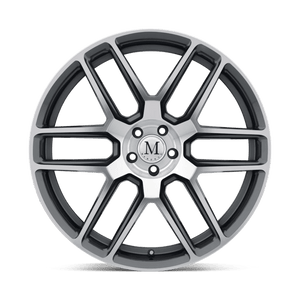 20" Mandrus OTTO GUNMETAL W/ MIRROR CUT FACE 5X112