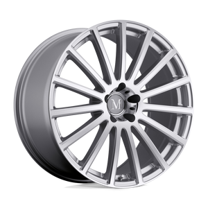 17X9 Mandrus ROTEC SILVER W/ MIRROR CUT FACE 5X112