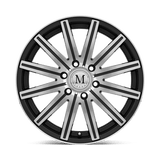 17X7.5 Mandrus STARK GUNMETAL W MIRROR CUT FACE&LIP 6X130