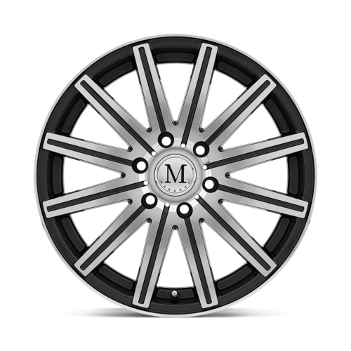 17" Mandrus STARK GUNMETAL W MIRROR CUT FACE&LIP 6X130