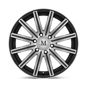 17" Mandrus STARK GUNMETAL W MIRROR CUT FACE&LIP 6X130