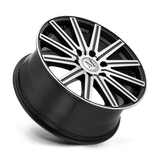 17" Mandrus STARK GUNMETAL W MIRROR CUT FACE&LIP 6X130