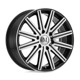 17" Mandrus STARK GUNMETAL W MIRROR CUT FACE&LIP 6X130
