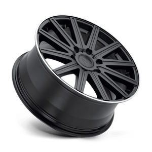 18" Mandrus STARK MATTE BLACK W/ MACHINED LIP 6X130