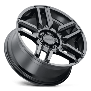 20" Black Rhino Hard Alloys MESA GLOSS BLACK 5X139.7