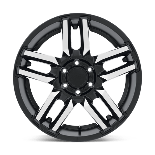 20X9 Black Rhino Hard Alloys MESA MATTE BLACK W/ MACHINED FACE 5X127