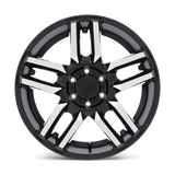 20" Black Rhino Hard Alloys MESA MATTE BLACK W/ MACHINED FACE 5X127