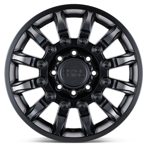 20" Black Rhino Hard Alloys MISSION MATTE BLACK W/ MACHINED TINT 5X127