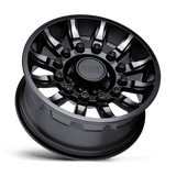 20" Black Rhino Hard Alloys MISSION MATTE BLACK W/ MACHINED TINT 5X150
