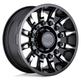 20" Black Rhino Hard Alloys MISSION MATTE BLACK W/ MACHINED TINT 8X170