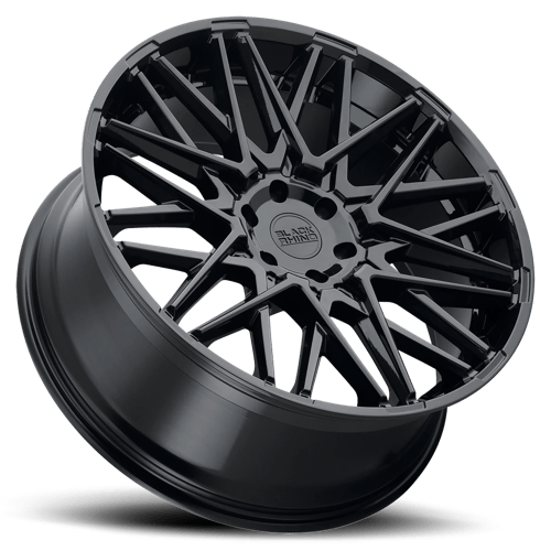 20" Black Rhino Hard Alloys MOROCCO GLOSS BLACK 6X139.7