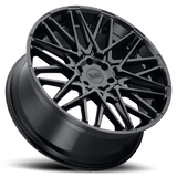 20" Black Rhino Hard Alloys MOROCCO GLOSS BLACK 6X139.7