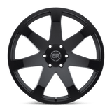 24X10 Black Rhino Hard Alloys MOZAMBIQUE MATTE BLACK 5X150