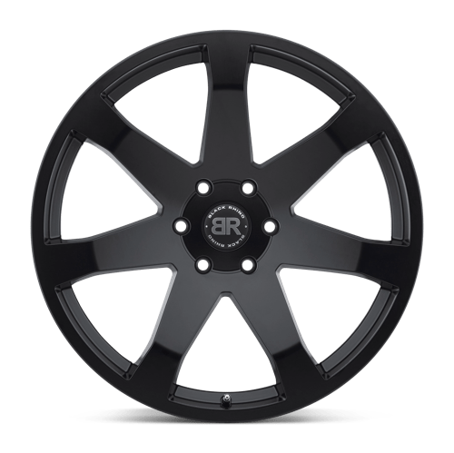 24" Black Rhino Hard Alloys MOZAMBIQUE MATTE BLACK 5X150