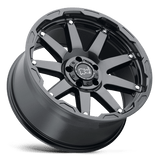 20" Black Rhino Hard Alloys OCEANO GLOSS GUN BLACK W/ SS BOLTS 6X139.7