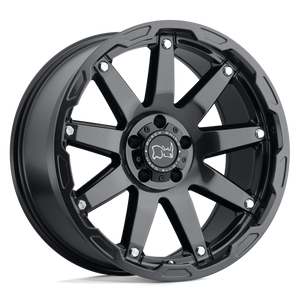 20X9.5 Black Rhino Hard Alloys OCEANO GLOSS GUN BLACK W/ SS BOLTS 6X139.7