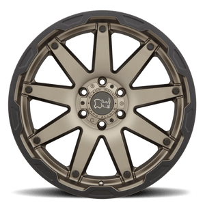 20X12 Black Rhino Hard Alloys OCEANO MATTE BRONZE W/ BLACK RING 5X127