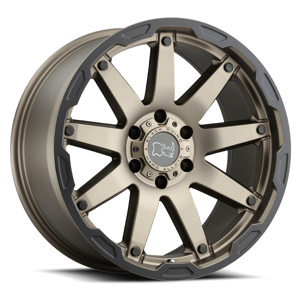 20" Black Rhino Hard Alloys OCEANO MATTE BRONZE W/ BLACK RING 5X127