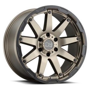 20" Black Rhino Hard Alloys OCEANO MATTE BRONZE W/ BLACK RING 5X127