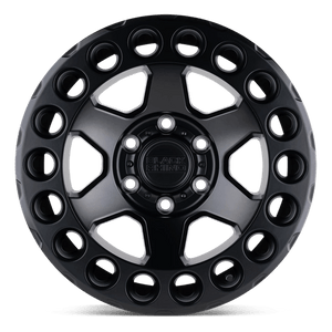 18X9.5 Black Rhino Hard Alloys ODESSA MATTE BLACK 5X127