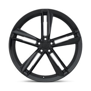 18X8.5 OHM LIGHTNING GLOSS BLACK 5X114.3