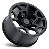 17 Black Rhino Hard Alloys OVERLAND MATTE BLACK 6X139.7