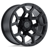 17 Black Rhino Hard Alloys OVERLAND MATTE BLACK 5X127