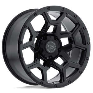 17 Black Rhino Hard Alloys OVERLAND MATTE BLACK 5X127
