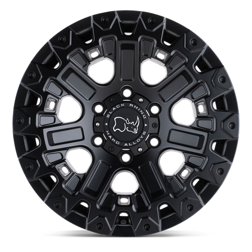 17" Black Rhino Hard Alloys OZARK MATTE BLACK 6X114.3