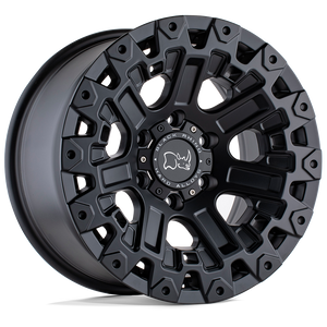 17" Black Rhino Hard Alloys OZARK MATTE BLACK 6X114.3