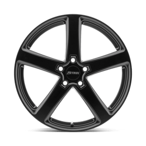 17" Petrol P2A MATTE BLACK 5X120