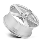 17" Petrol P2A SILVER W/ MACHINED CUT FACE 5X112