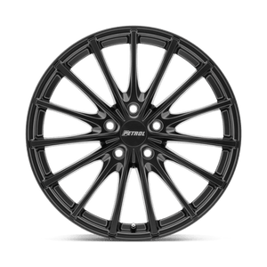 19" Petrol P3A MATTE BLACK 5X112