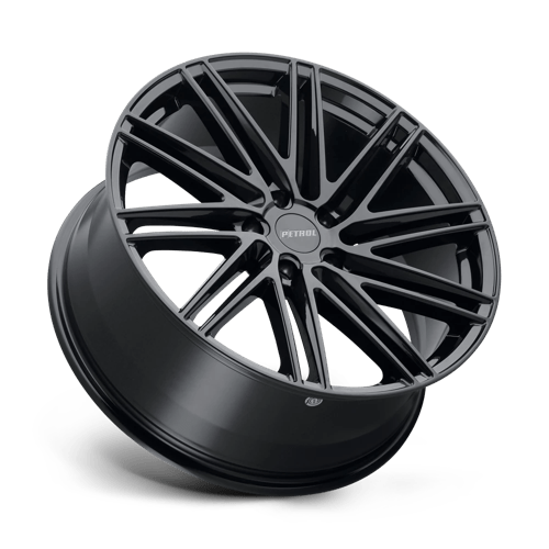 17" Petrol P1C GLOSS BLACK 5X108